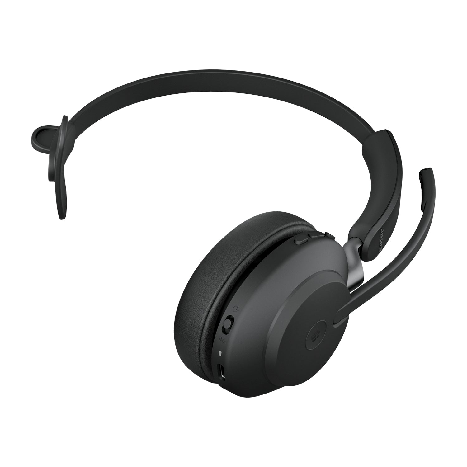 Jabra Evolve2 65 Link380a – Mono Headset – Bluetooth, USB‑A – Schwarz – für Microsoft Teams
