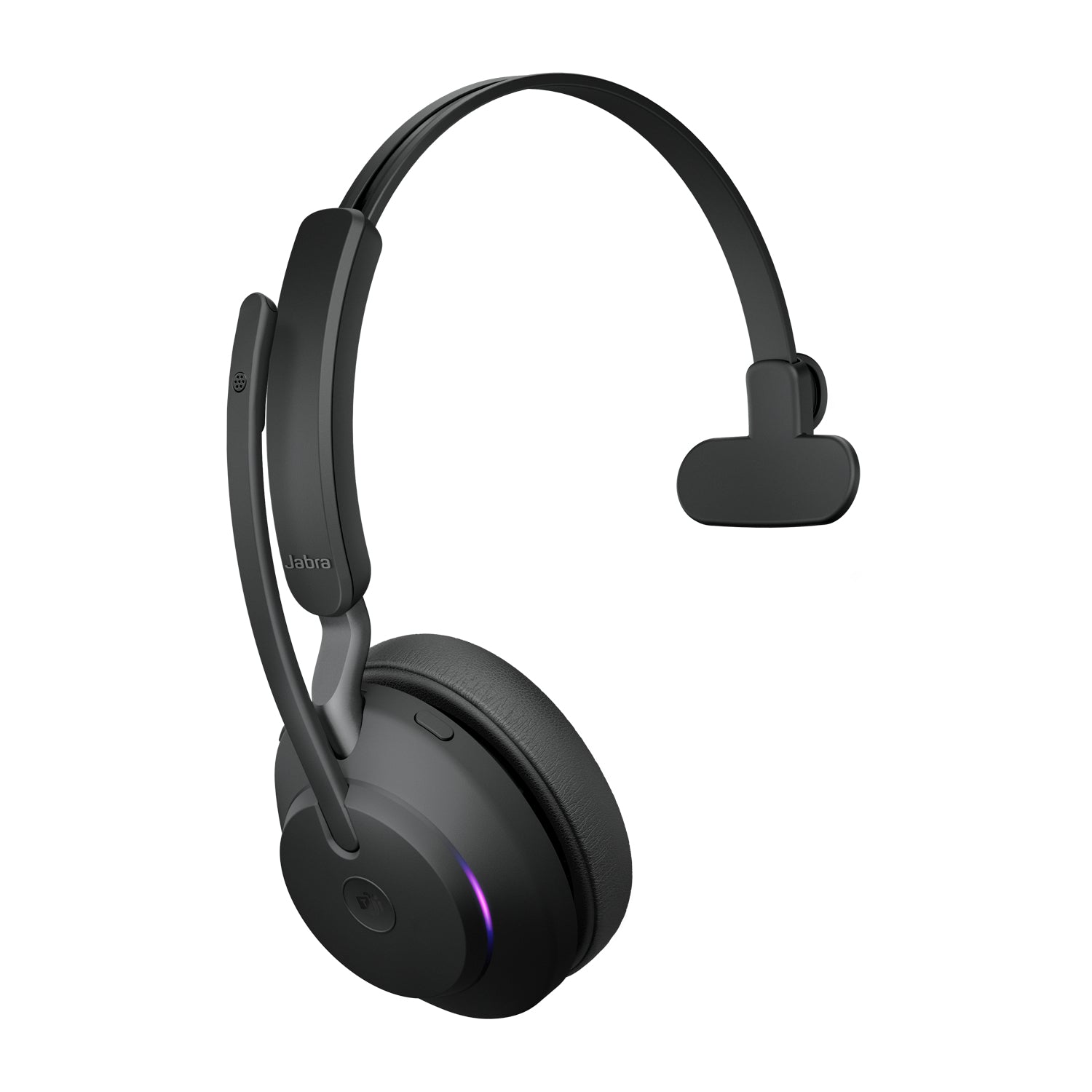 Jabra Evolve2 65 Link380a – Mono Headset – Bluetooth, USB‑A – Schwarz – für Microsoft Teams
