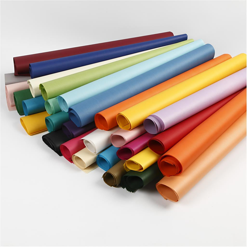 Creativ Company Seidenpapier – 50 × 70 cm, mehrfarbig, 14 g/m² – 300 Blatt