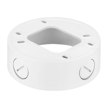 Hanwha SBV-120GW Anschlussbox – Wandmontage, Vandalismusschutz, für QNV-6012R, QNV-6022R, QNV-6032R und andere, weiss