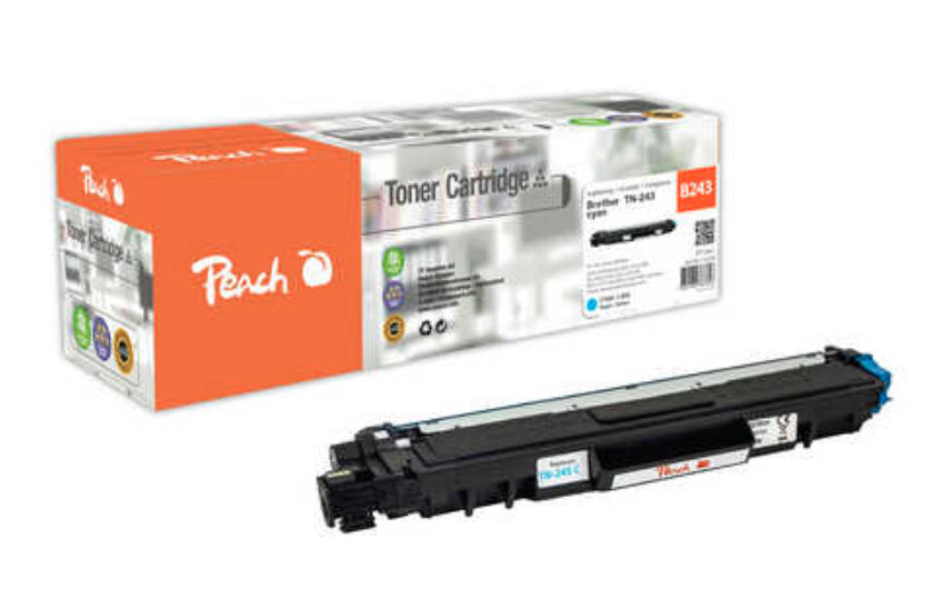Peach TN-243C Cyan Toner – Kompatibel – 1'000 Seiten – für Brother