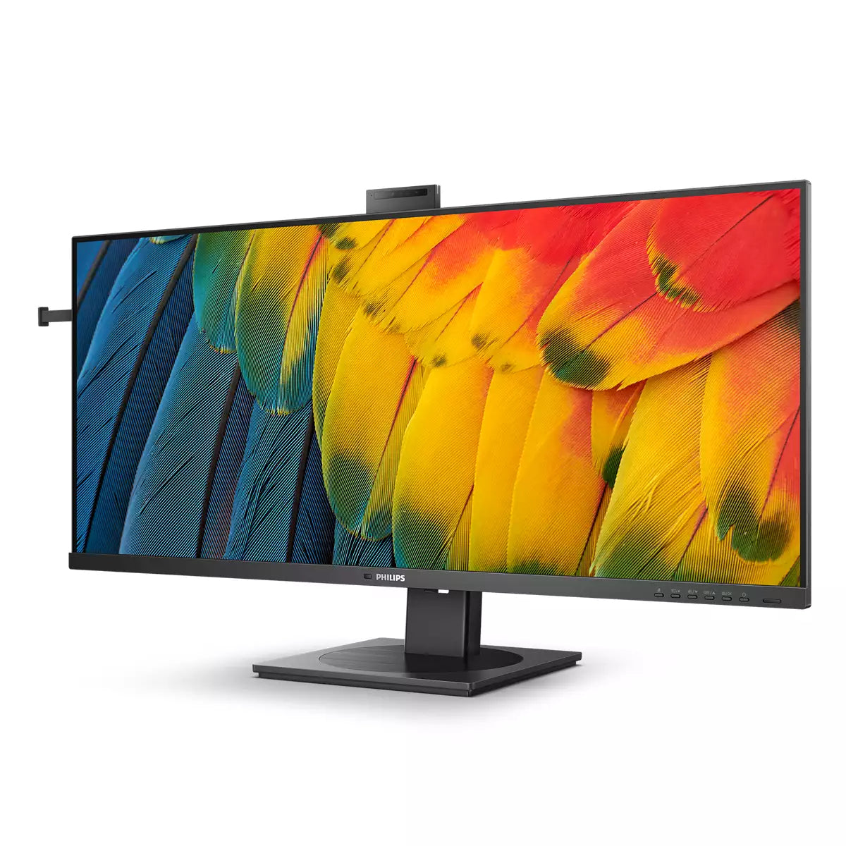 Philips 40B1U5601H/00 – Monitor, 40", IPS, 120 Hz, 300 cd/m², KVM, Webcam, USB-C, VESA 100 × 100, Schwarz