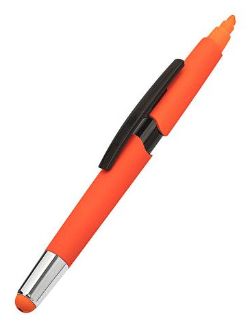 Wedo Eingabestift Touch Pen – für Smartphones, Tablets, 3-in-1, Kunststoff, Neonmix