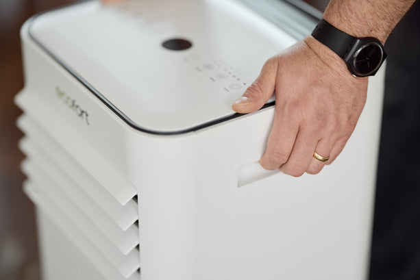 Ecofort Klimagerät ecoQ CoolAir 9+ – 9000 BTU, bis 25 m², WLAN, App-Steuerung, 65 dB