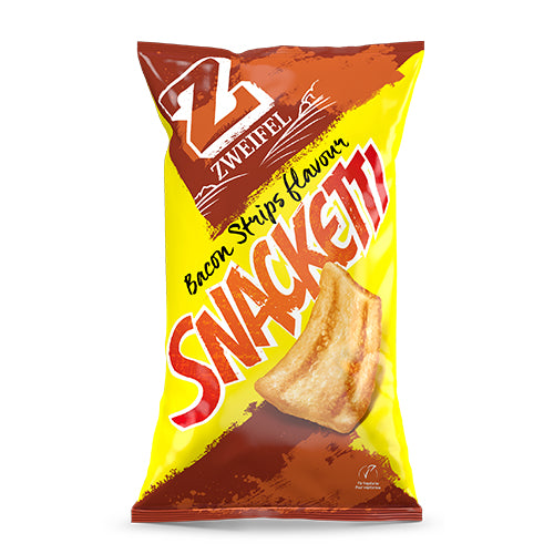Zweifel Snacketti Chips – Bacon Streifen, XXL – 255 g