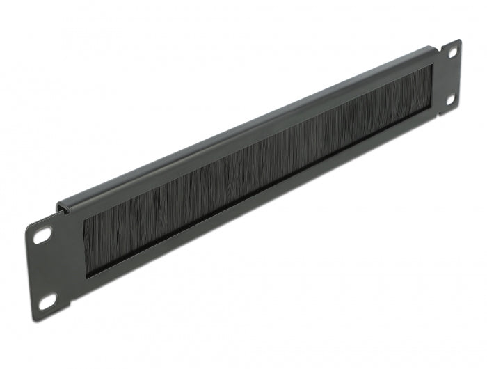 DeLOCK Rangierpanel 19", 1U, Montageset, Metall – schwarz