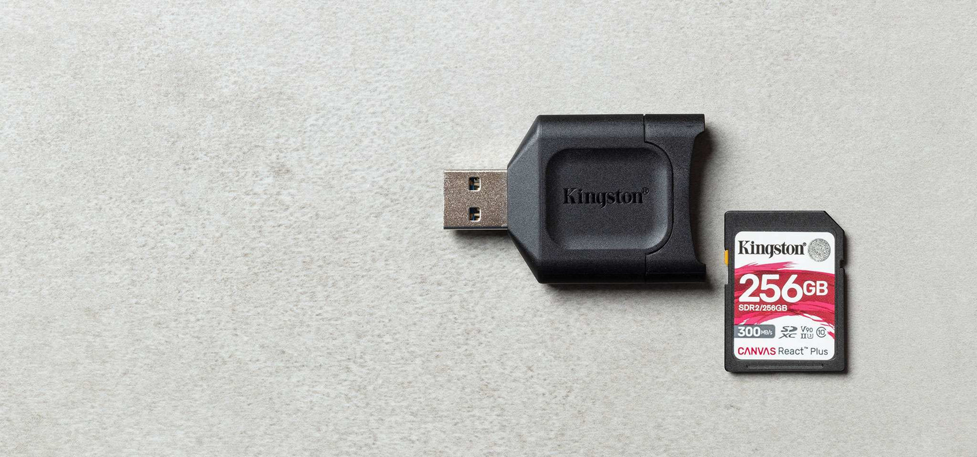 Kingston Technology Kingston – USB-Kartenleser USB-A – SD – USB 3.2 Gen 1 (5 Gbit/s) – Schwarz – für Windows, Mac, Linux und mehr