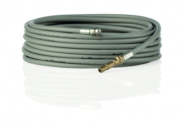 Kranzle Kränzle Rohrreinigungsschlauch Light 10 m – Stecknippel 10 mm – mit Düse KN 055 – für Kränzle 1050-Serie