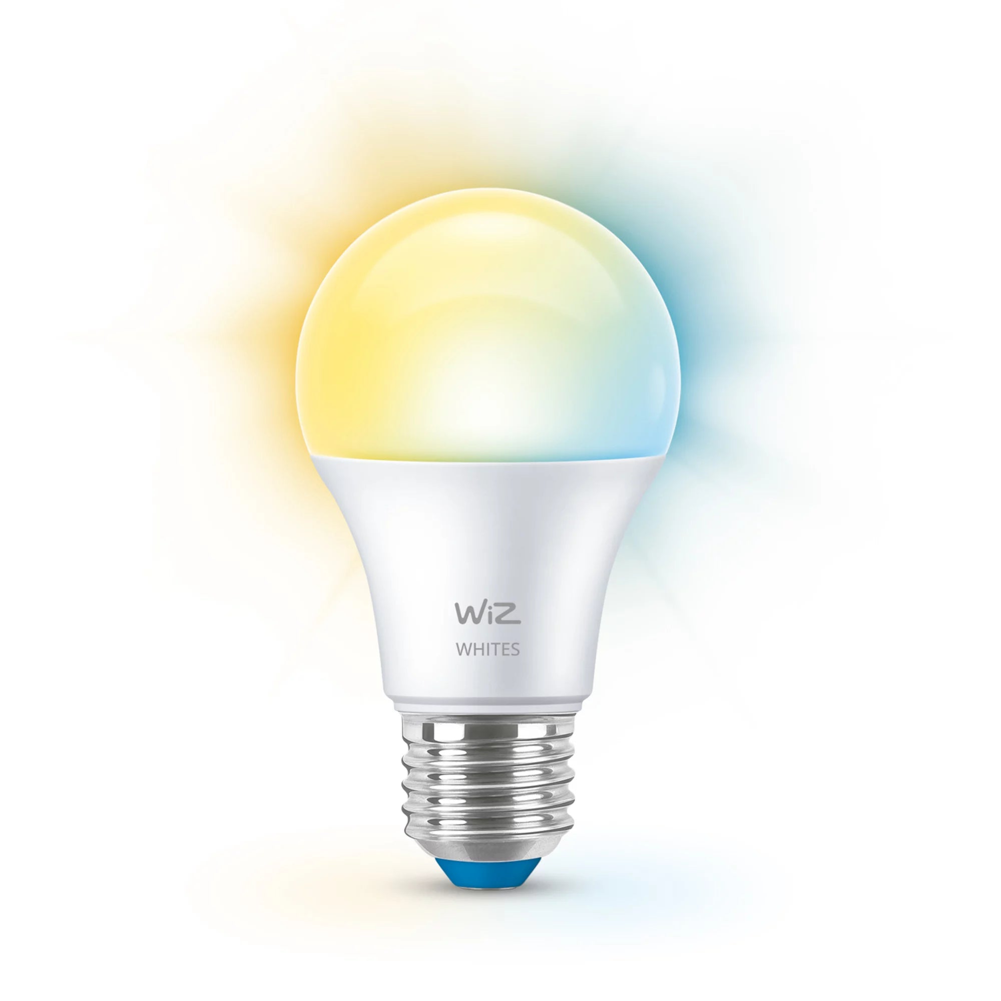 WiZ Smart-Leuchtmittel E27 A60 – 806 lm, 2700–6500 K, WLAN, dimmbar – Weiss