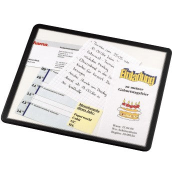 Hama Mausmatte Foto – Transparent, 230 × 195 × 2,5 mm