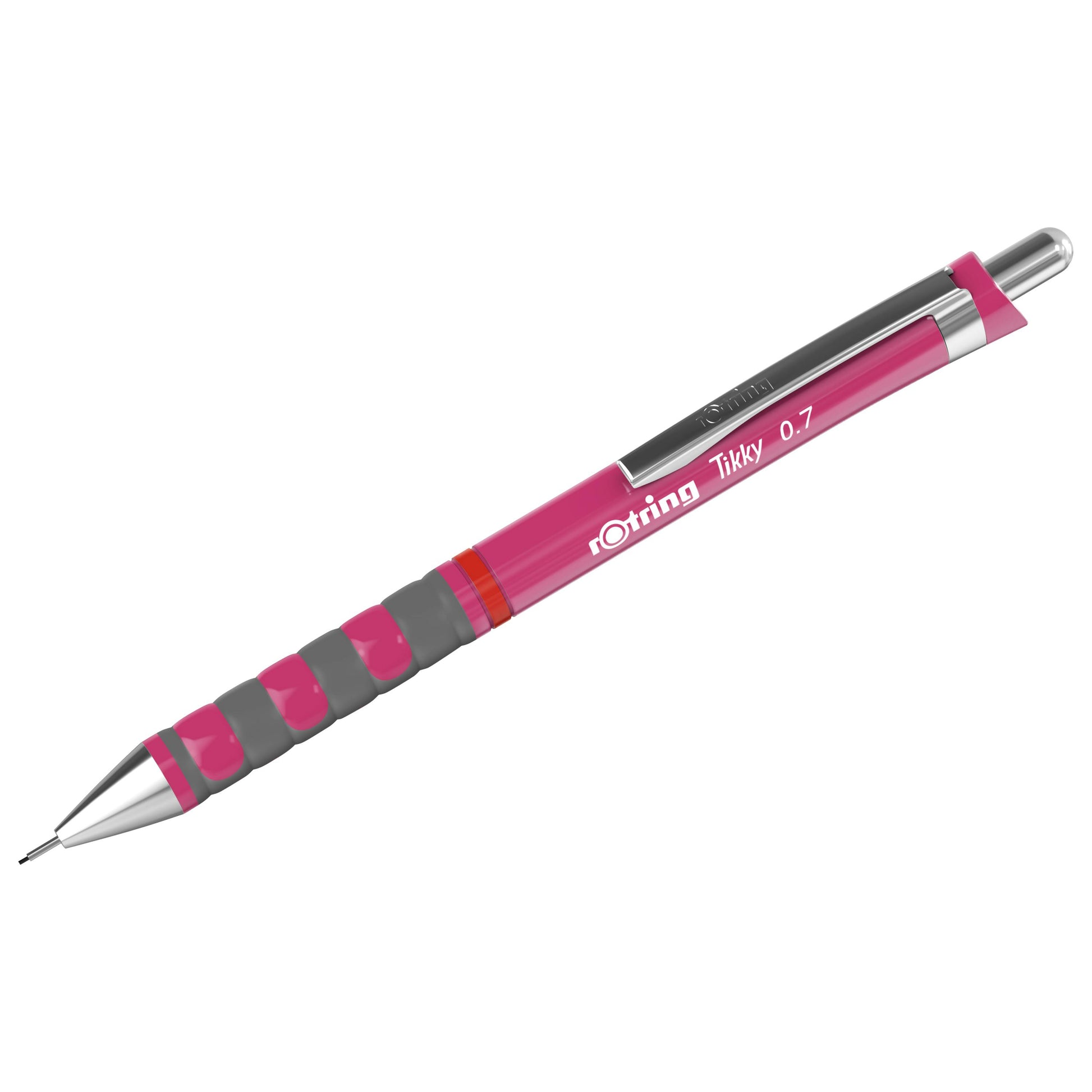 Rotring Tikky Druckbleistift – 0,7 mm – magenta – mit Radierer