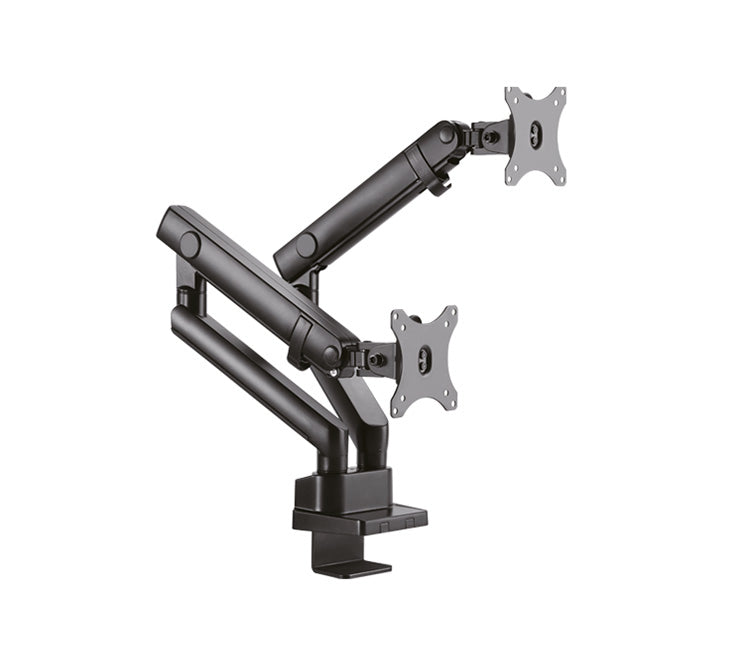ICY BOX IB-MS314-T – Tischhalterung, Dual, Tischklemme, bis 32", VESA 75 × 75/100 × 100 mm, 16 kg