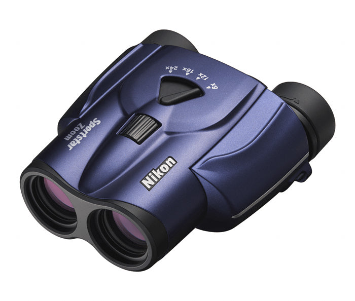 Nikon Kompaktfernglas Sportstar Zoom – 8–24×25 mm, blau