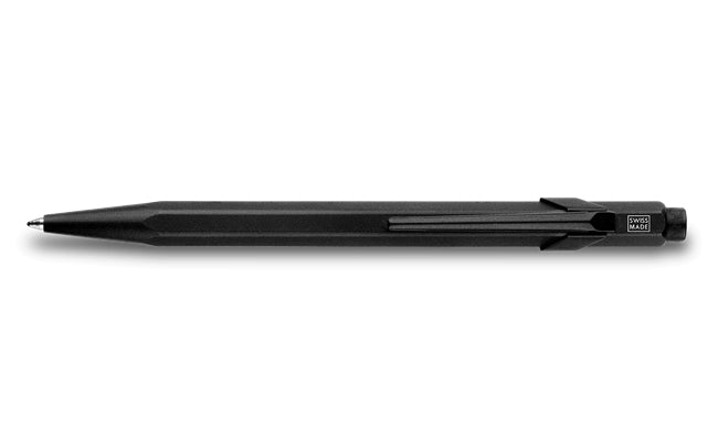 Caran d-Ache Caran d'Ache Kugelschreiber – Schwarz, seidenmatt, Aluminium