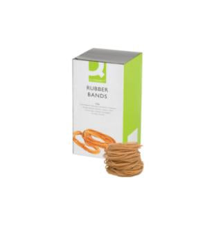 Connect Gummibänder – 1,5 × 150 mm, Ø 95 mm, Braun, Naturkautschuk, 500 g