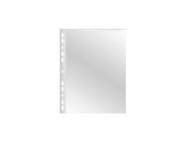 Connect Sichtmappe A4 – transparent, Polypropylen, genarbt, blendfrei, 80 µm, 10er-Pack