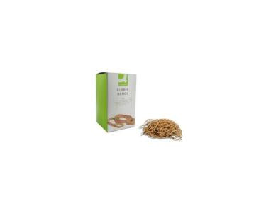 Connect Gummibänder – 1,5 × 125 mm, Ø 76 mm, Braun, Naturkautschuk, 500 g