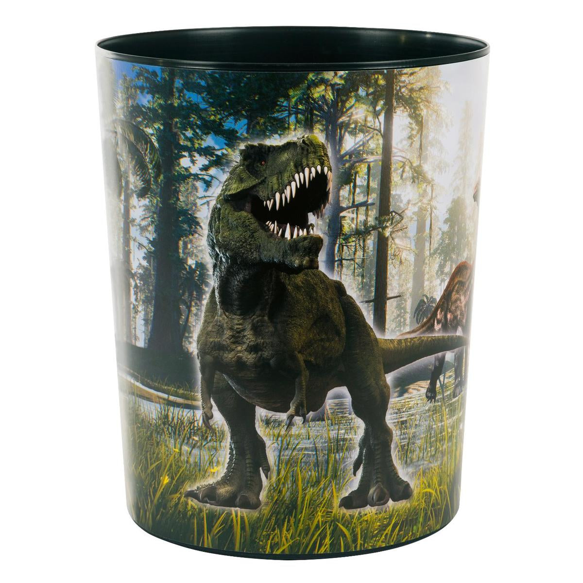 Goldbuch Papierkorb T-REX – 10 l – Kunststoff, rund – blau