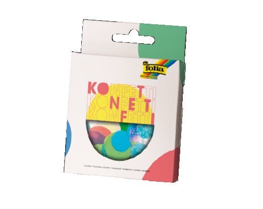 Folia Konfetti, mehrfarbig, modernes Design, recyclingfähig, FSC-zertifiziert