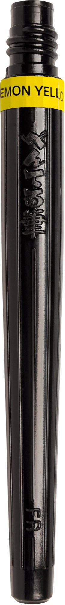 Pentel Nachfülleinheit für Pinselstift – Gelb, geruchsarm, 1 Stück