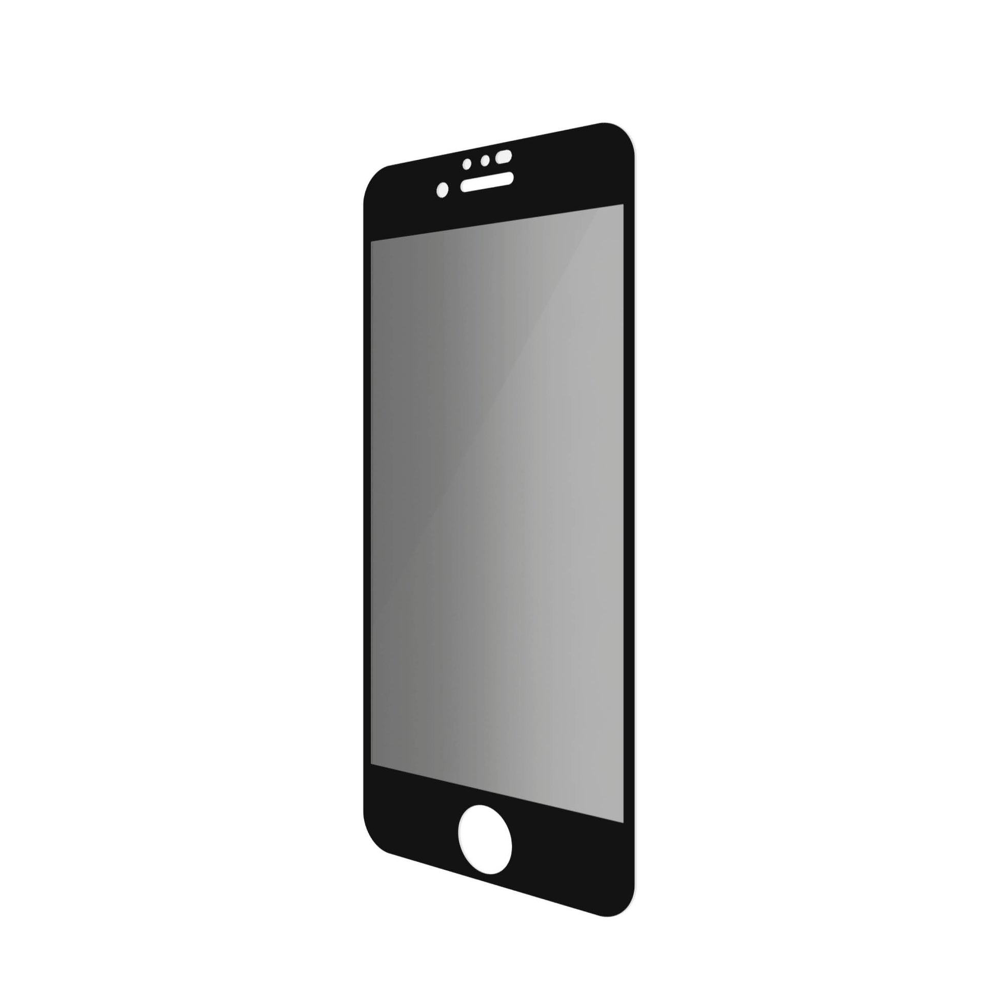 PanzerGlass Privacy-Filter (Panzerglas), Edge-to-Edge – für iPhone 6/6s/7 und andere
