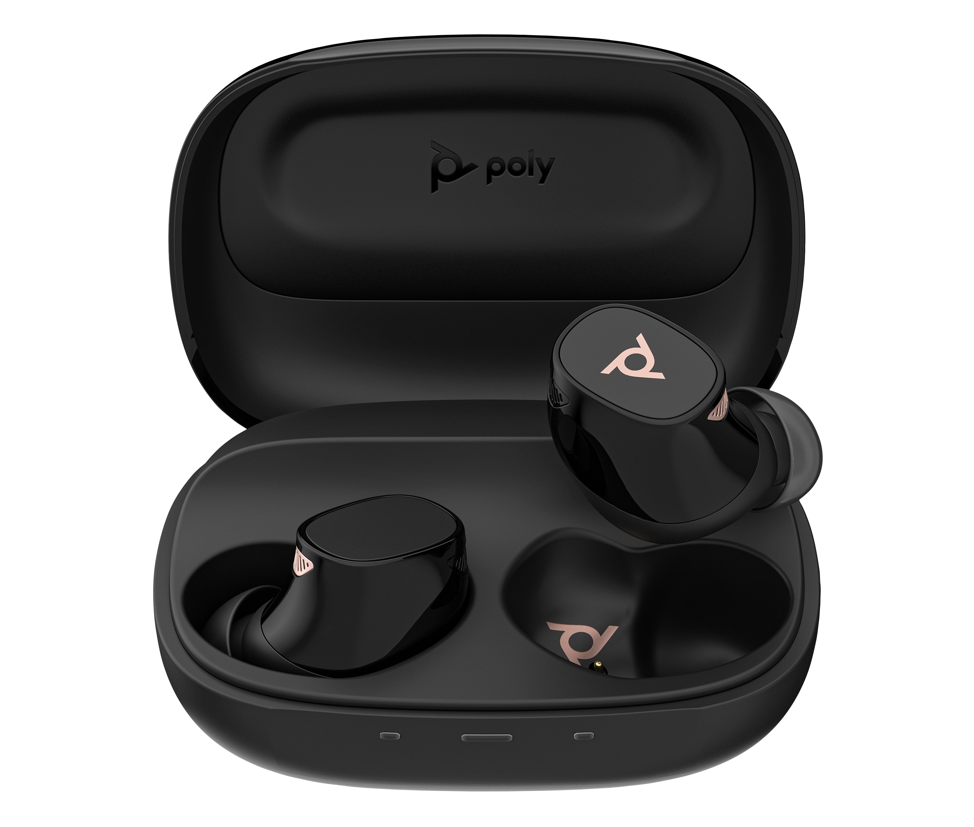Poly Voyager Free 20 TWS In-Ear – Stereo, ANC, mit USB-A-Dongle, mit Ladecase, Schwarz