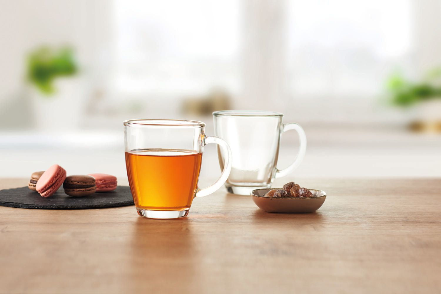 Montana Kaffeetasse Soul – 2er Set, 380 ml, Ø 9,2 cm, Glas (Kalk-Natron), Transparent, spülmaschinenfest