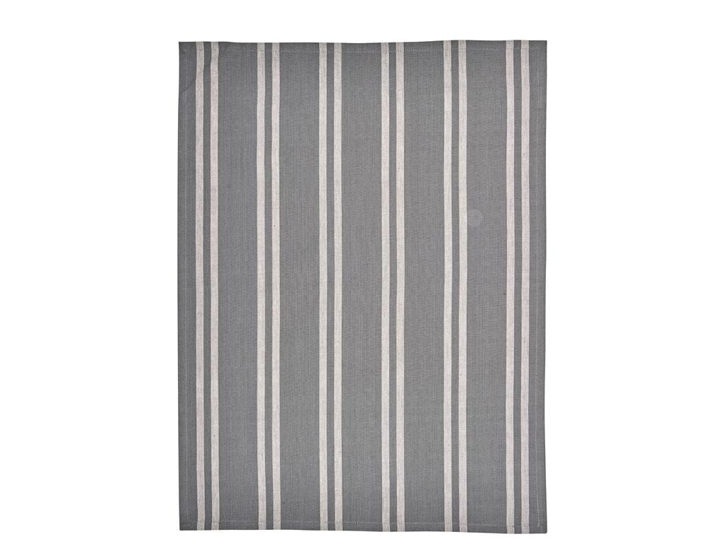 Södahl Geschirrtuch – 50 × 70 cm, Grau, Baumwolle, 2er-Set