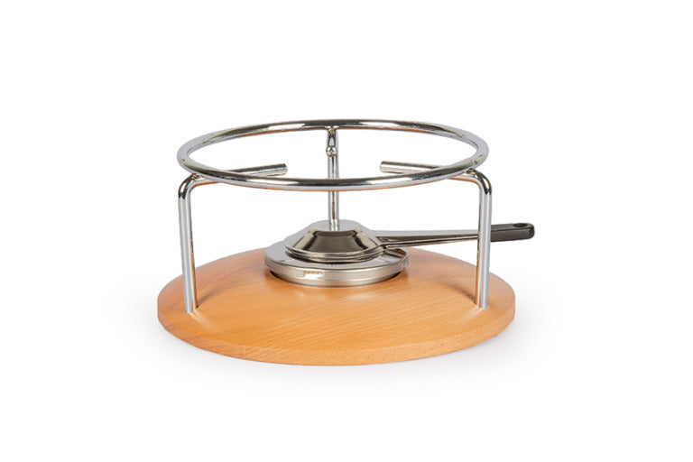 Stöckli Fondue Chinoise-Set Säntis 9-teilig, für 6 Personen – mit Gasbrenner, Edelstahl, 2 l, für Glaskeramik