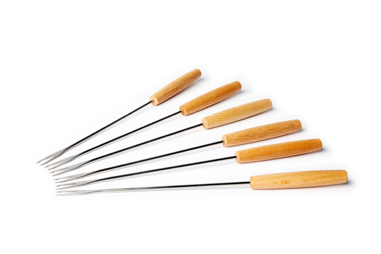Stöckli Fondue Chinoise-Set Säntis 9-teilig, für 6 Personen – mit Gasbrenner, Edelstahl, 2 l, für Glaskeramik