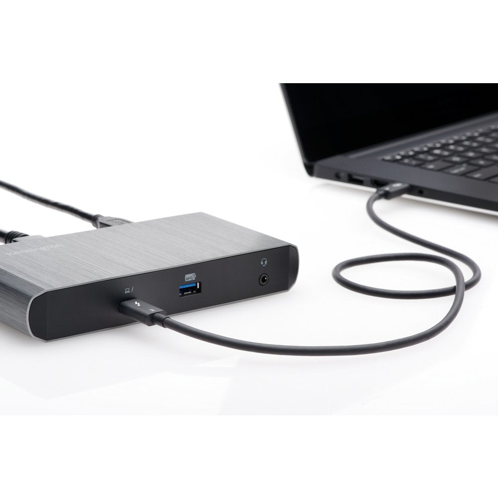 Kensington Thunderbolt 3 (USB-C) Kabel – 40 Gbit/s – 0,7 m – PD 100 W – Schwarz