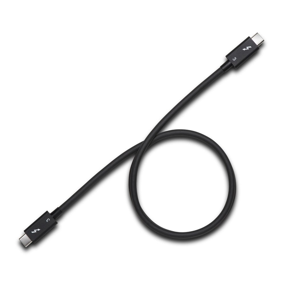 Kensington Thunderbolt 3 (USB-C) Kabel – 40 Gbit/s – 0,7 m – PD 100 W – Schwarz