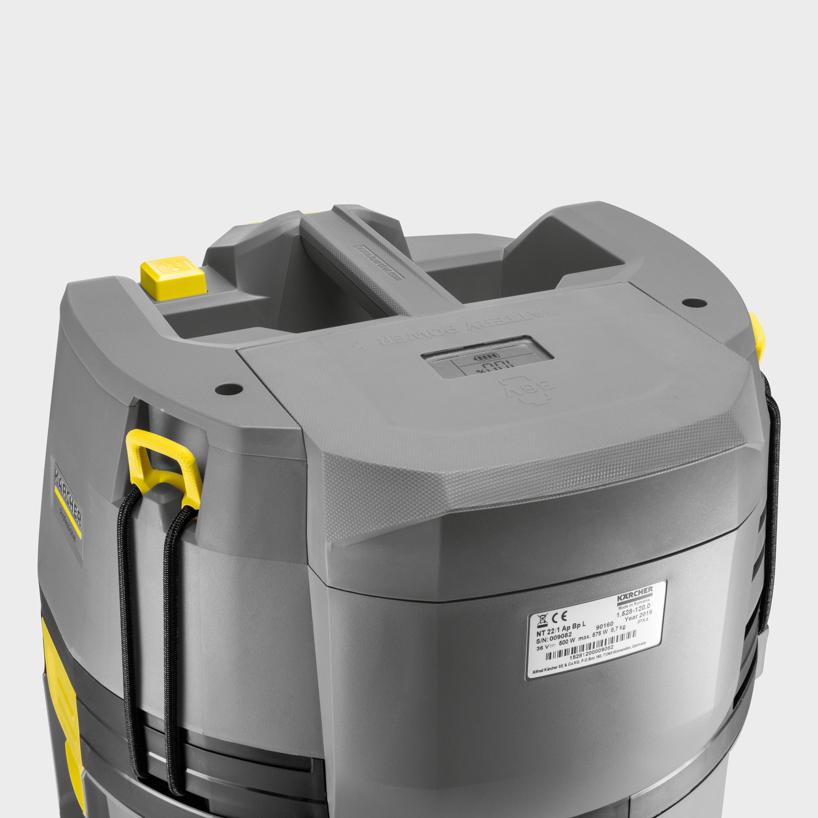 Kärcher Nass-/Trockensauger NT 22/1 Ap Bp L – 2-in-1, 22 l, Akkubetrieb, Schlauch 1,9 m