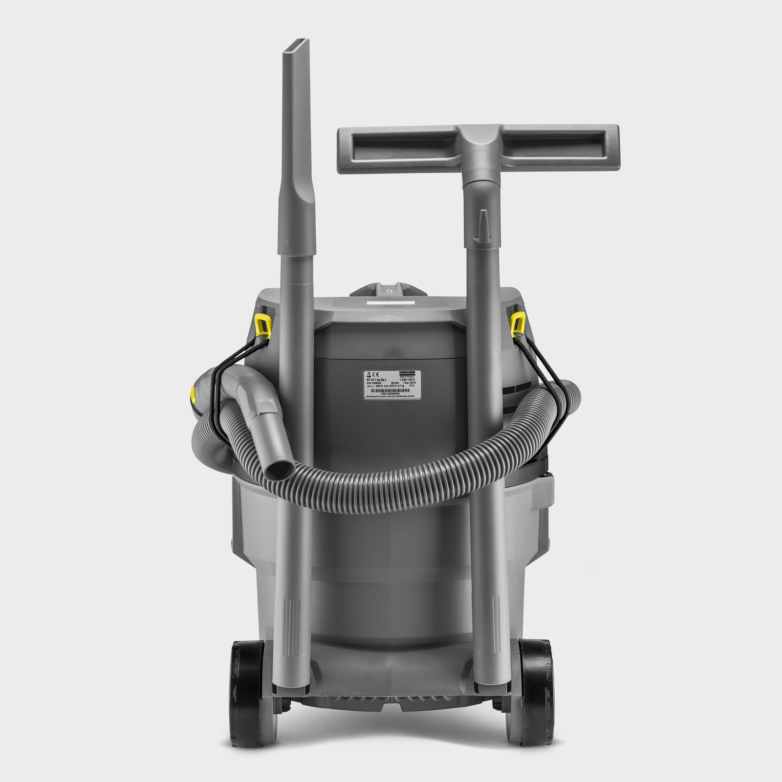 Kärcher Nass-/Trockensauger NT 22/1 Ap Bp L – 2-in-1, 22 l, Akkubetrieb, Schlauch 1,9 m