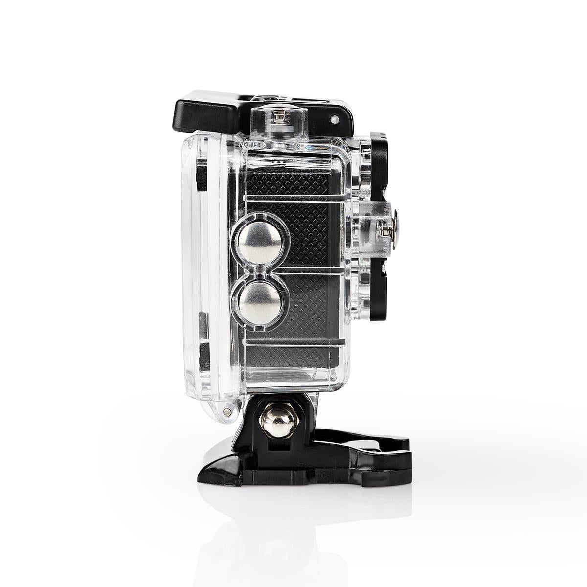 Nedis Action Cam – Unterwasserkamera, wasserdicht bis 30 m, 12 MP, 1080p, 30 fps, schwarz
