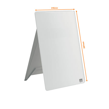 Nobo Glasboard – weiss, inkl. Marker – 21,6 × 29,7 cm