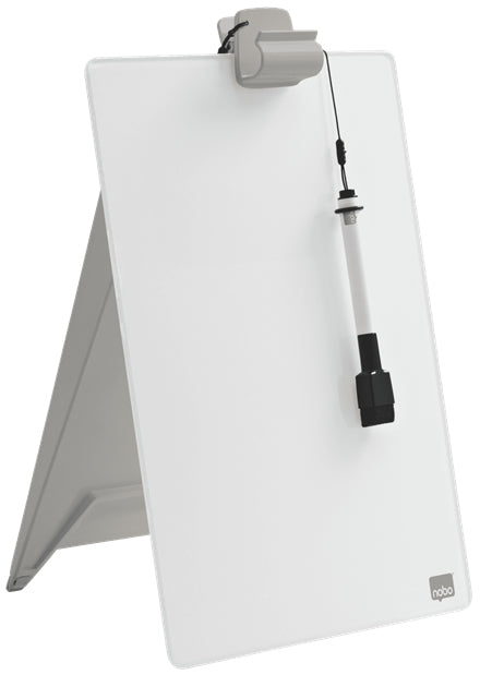 Nobo Glasboard – weiss, inkl. Marker – 21,6 × 29,7 cm