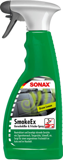 Sonax Lufterfrischer Green Lemon – Spray – für Innenraum – 500 ml