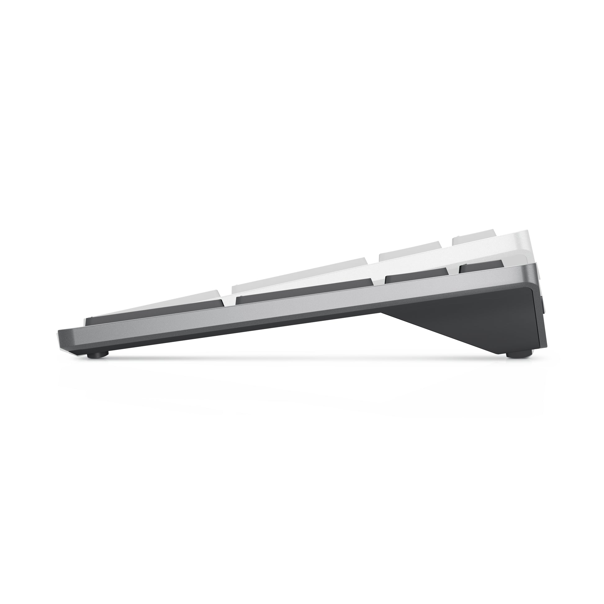 DELL KM7120W – Tastatur-Set mit Maus, QWERTY (US-Intl.), 2,4 GHz + Bluetooth, Grau/Titan/Titanium