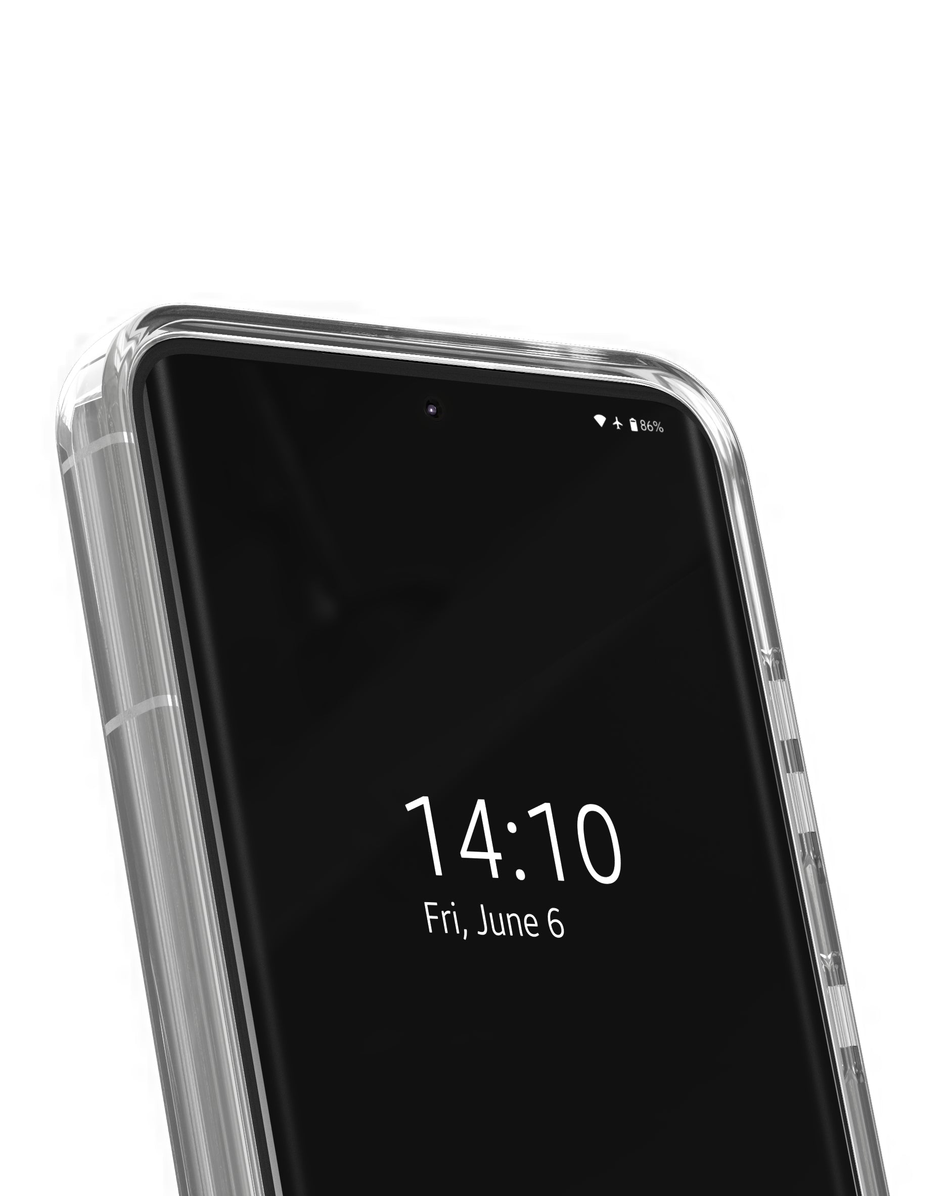 iDeal of Sweden Hard Cover Clear Backcover – für Samsung Galaxy S24+ / S25+, bis 1,82 m sturzsicher