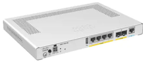 Cisco ISR1100-4GLTEGB – Enterprise-Router, LTE, 4x LAN (GbE), SIM-Slot, Grau