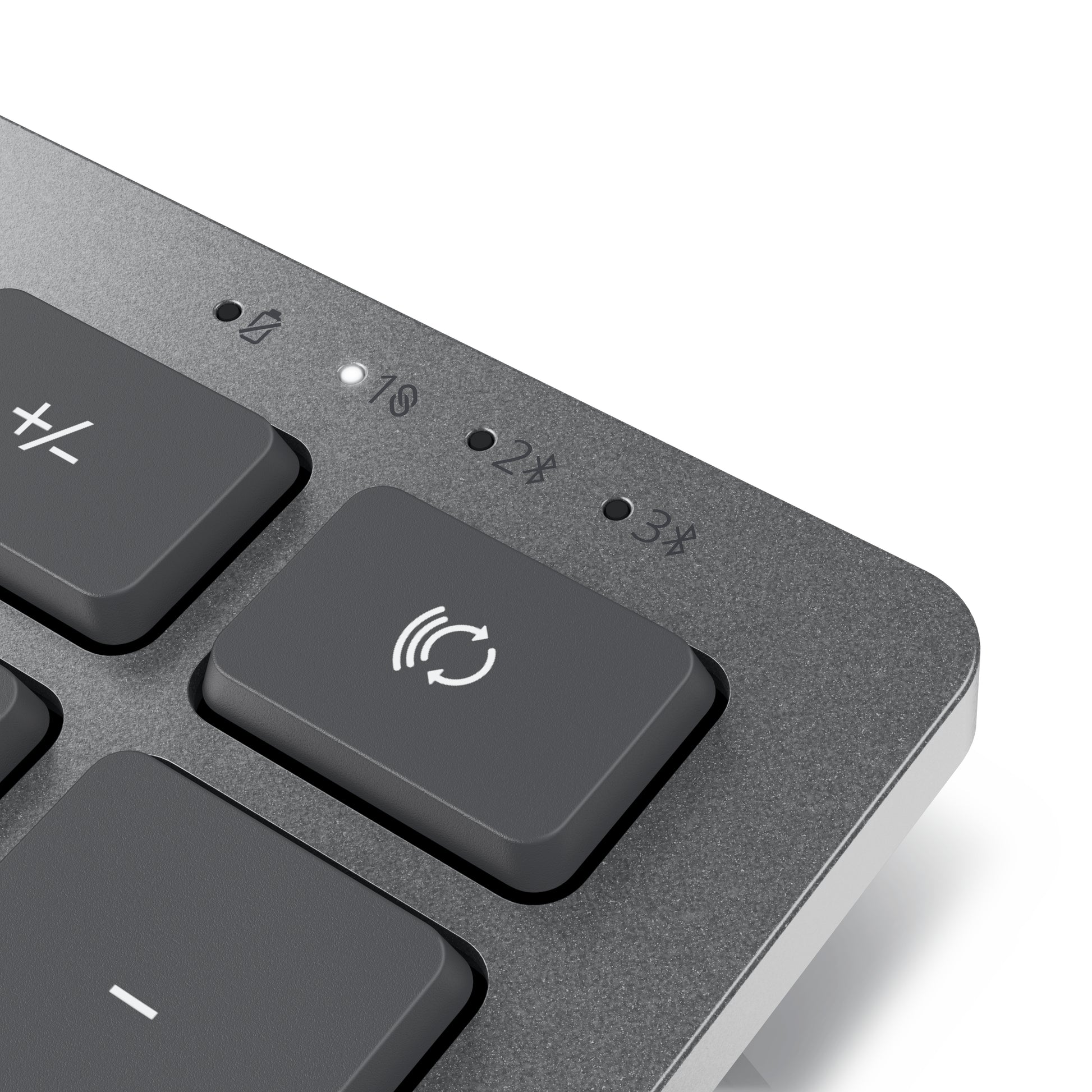 Dell KM7120W – Tastatur, kabellos (Bluetooth/2,4 GHz), Grau