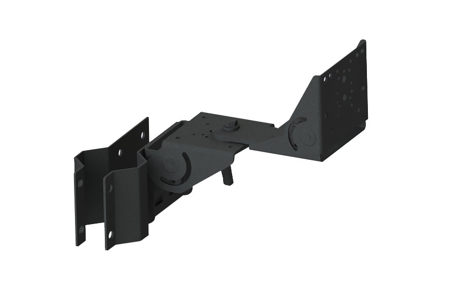 Gamber-Johnson Fahrzeug-Dock für Gabelstapler-Mast – Schwarz
