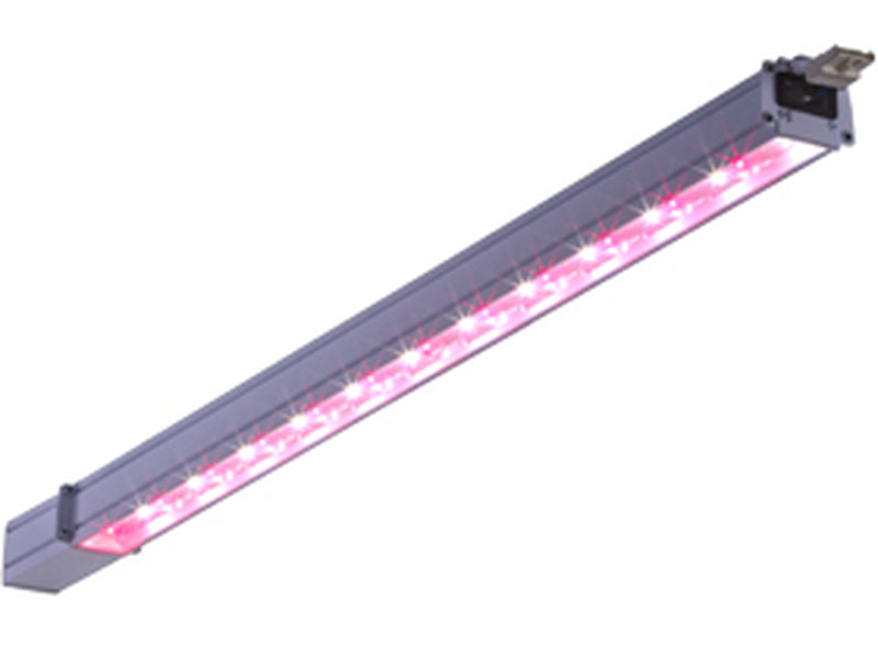 Lighting Technologies Deckenleuchte – 100,3 cm, 470 lm, 32 W, Blau, dimmbar, IP54, Silber