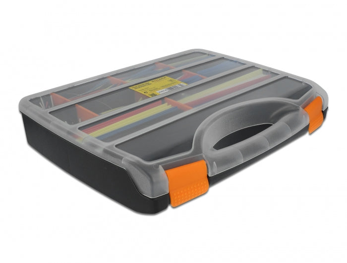 DeLOCK Schrumpfschlauch – 3 mm × 0,05 m, Mehrfarbig, Schrumpfungsrate 2:1, Schrumpftemperatur 70–125 °C