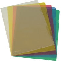Q-CONNECT Sichtmappe A4 – Transparent, Kunststoff, Glänzend, 150 µm, 100er-Pack