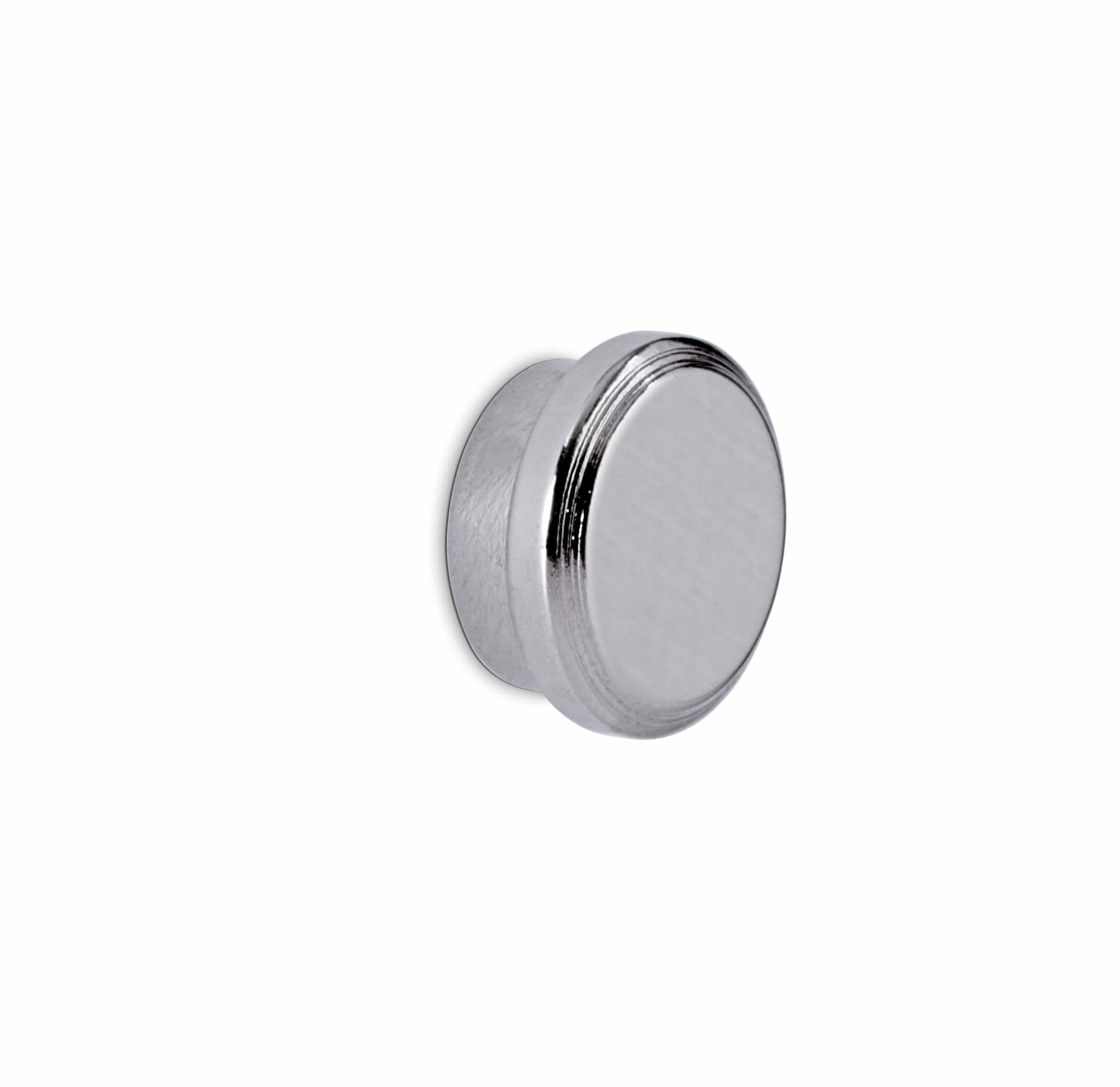 MAUL Tafelmagnete – Ø 25 mm, 1 Stk., Edelstahl