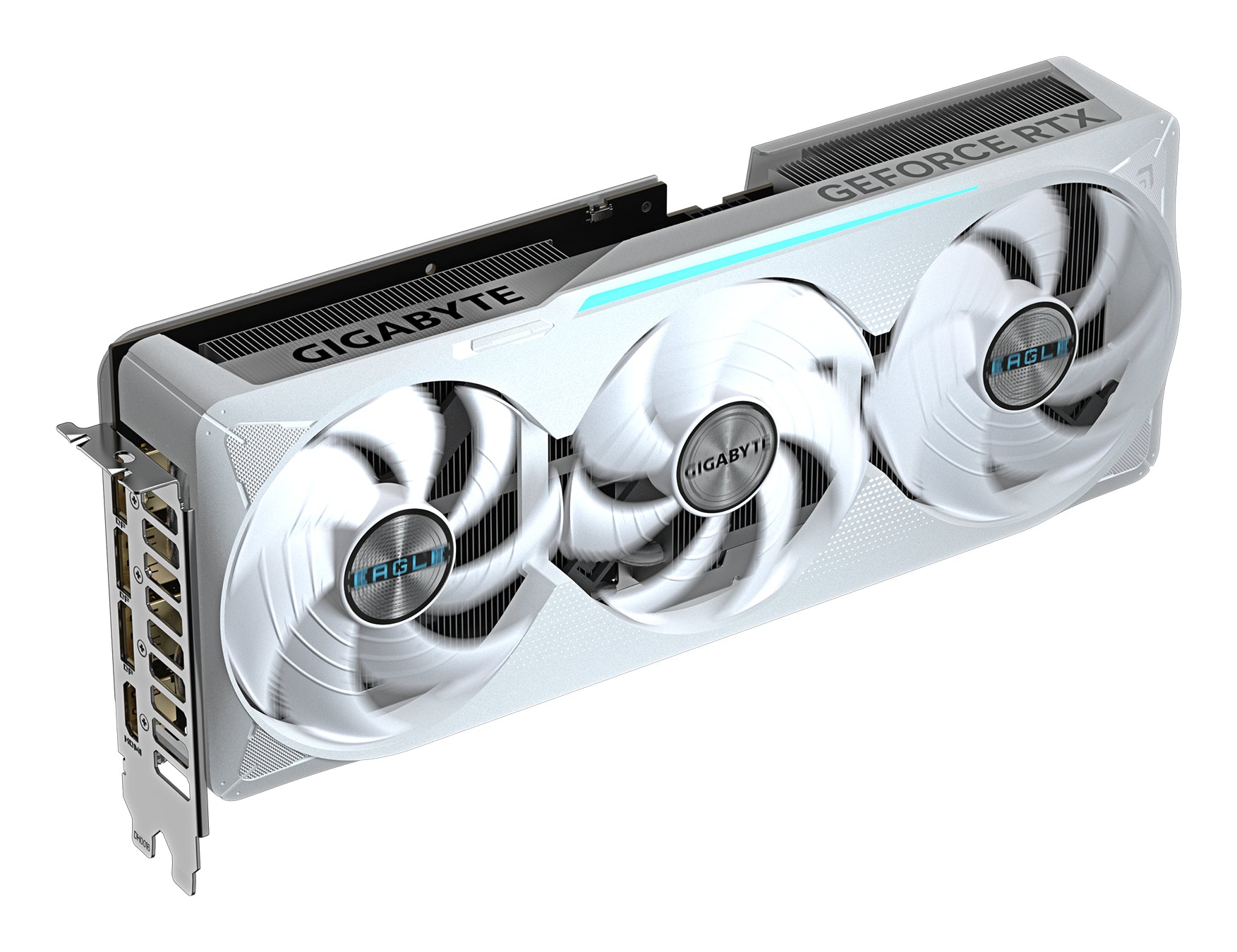 GIGABYTE GV-N507TEAGLEOC ICE-16GD – PCIe Grafikkarte – 3×DP, 1×HDMI, PCIe x16 5.0, 1×16‑pin, TDP 300 W