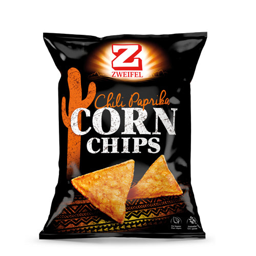Zweifel Chips – Chili Paprika, vegan, glutenfrei – 125 g