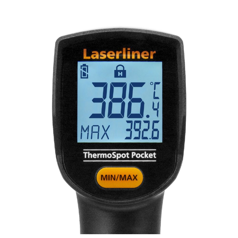 Laserliner ThermoSpot Pocket Infrarot-Thermometer – Data-Hold, °C/°F